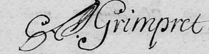 Antoine grimpet 1746