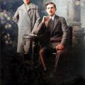 Marthe-Madeleine Parent et Marcel Féret (vers 1929)