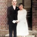 Marthe Parent & Marcel Féret (mariage 1929)