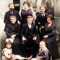Photo de la famille Parent en 1914 à Maisons-Alfort (94)